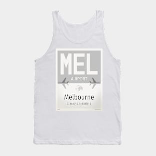 MEL Melbourne airport Tank Top